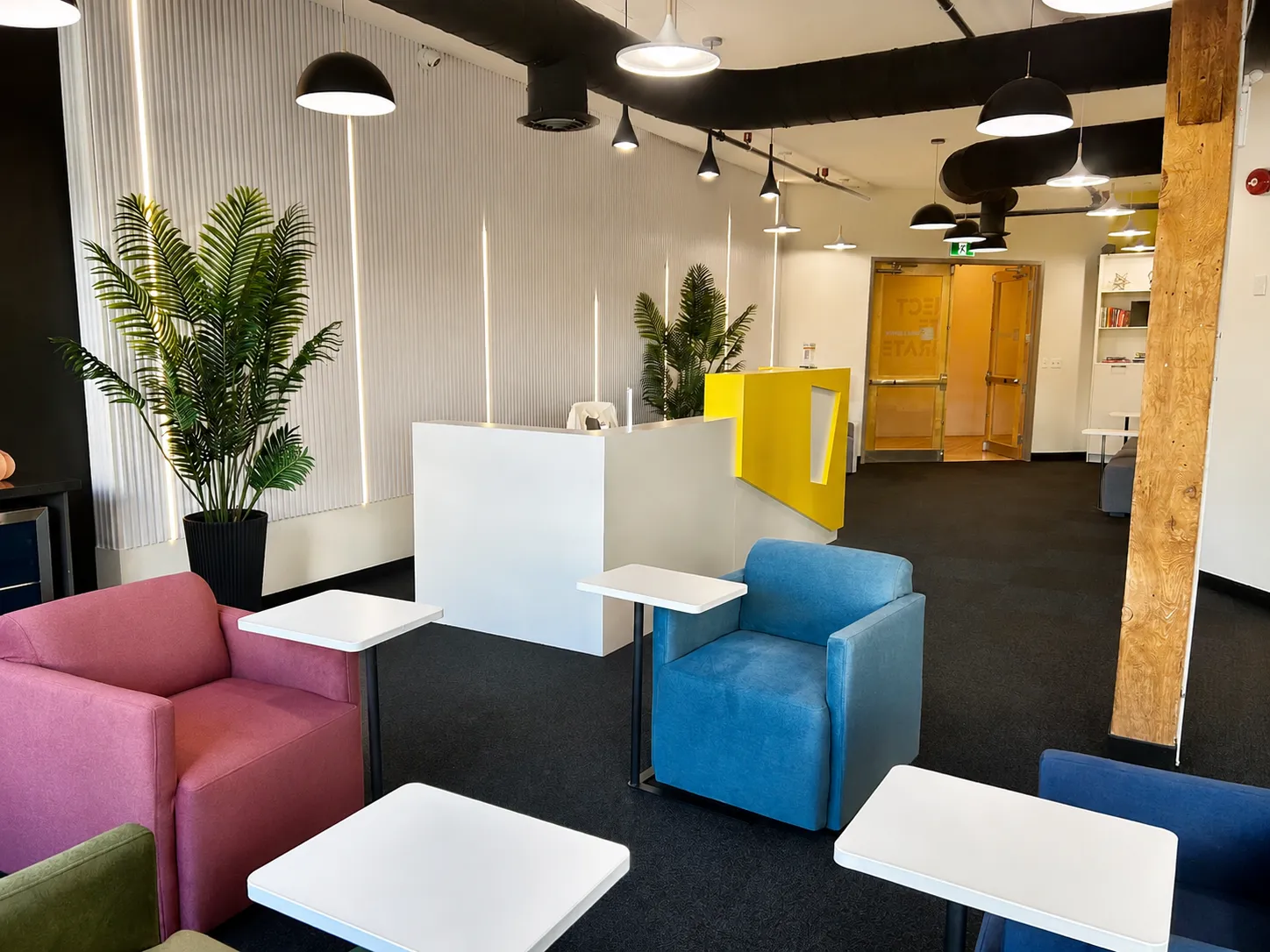 CollabHive Kitchener — common area