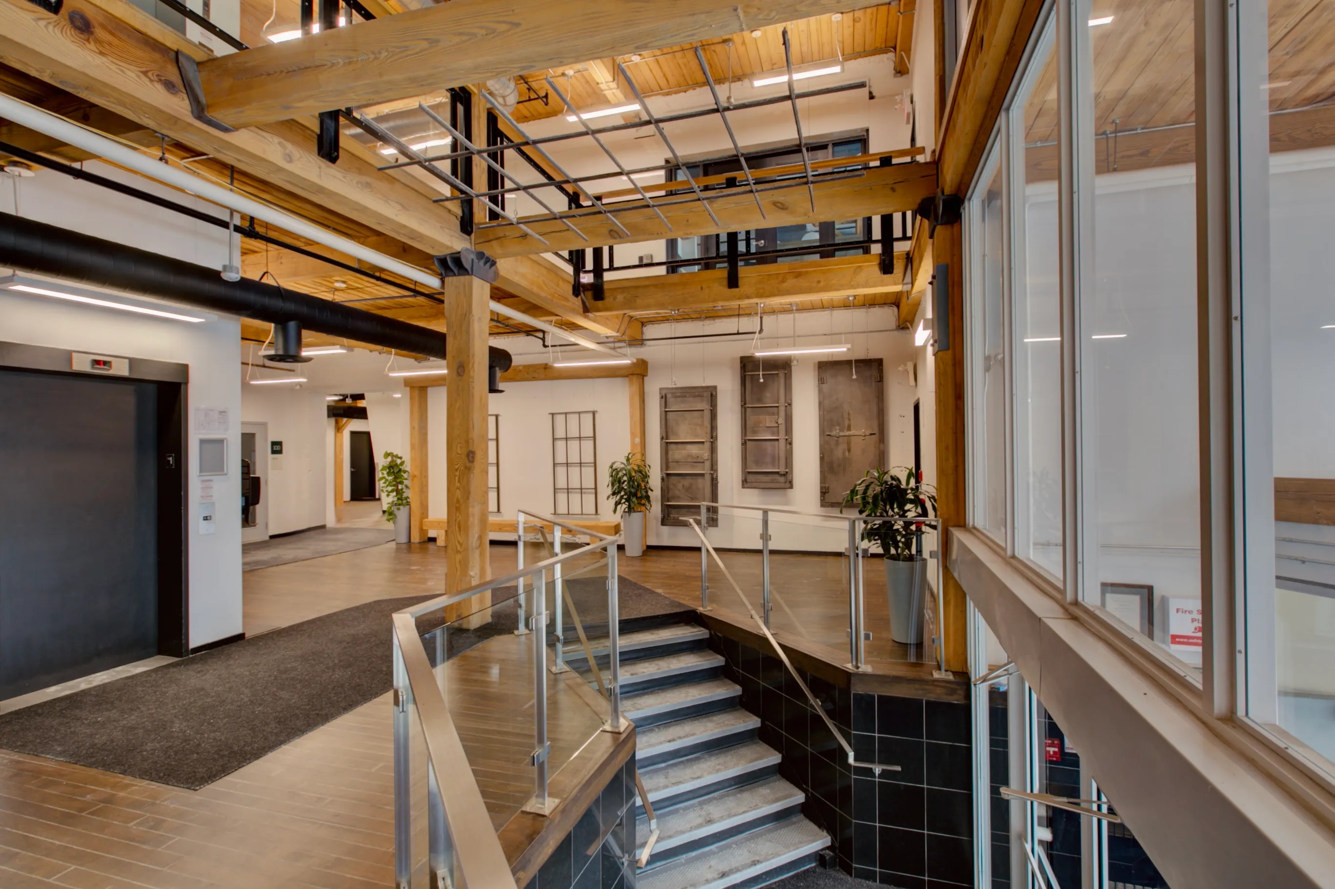 CollabHive Kitchener — building lobby