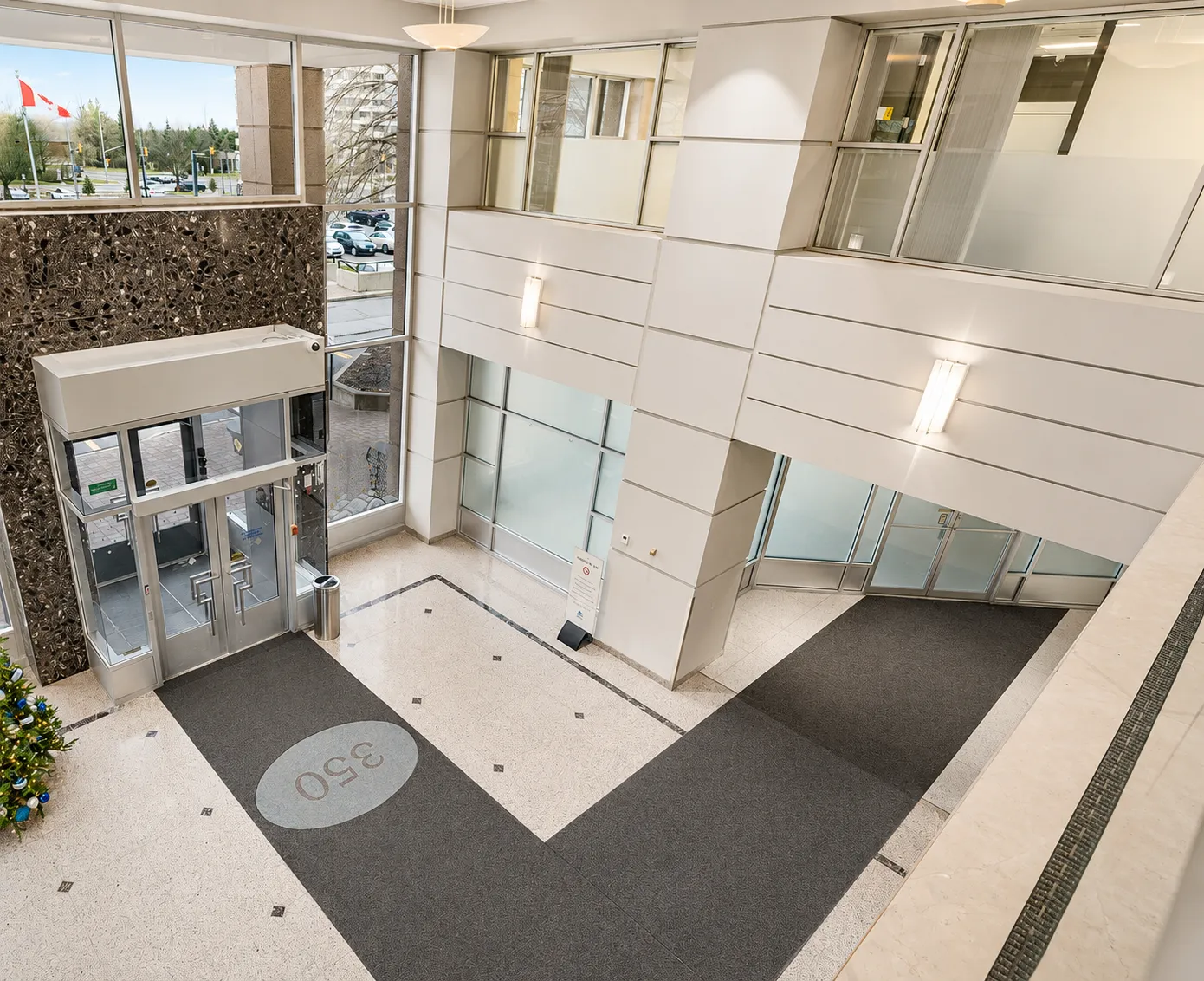CollabHive Mississauga — building lobby